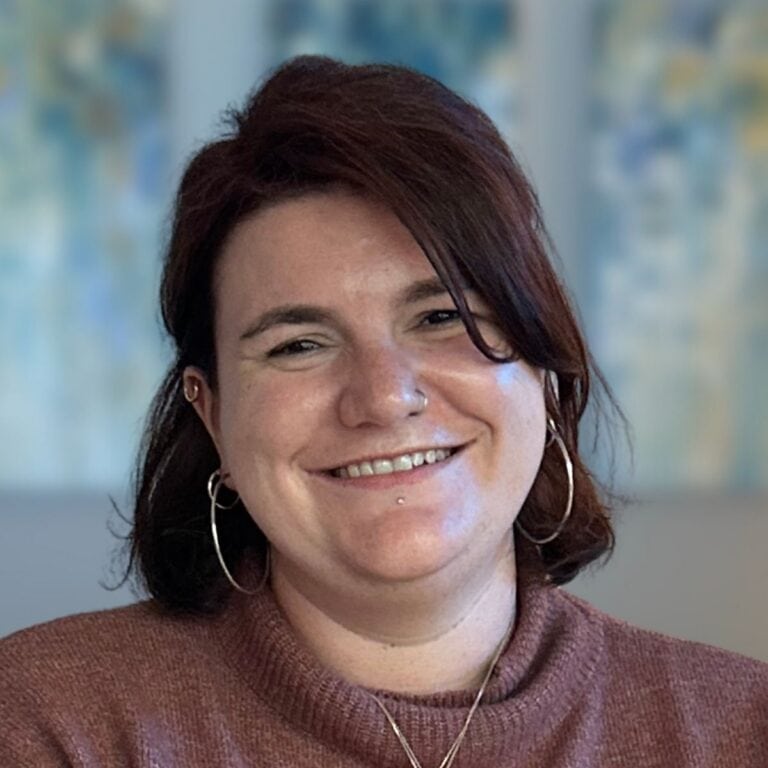 Jessica Karell, LCSW, EMDR-trained therapist for teens and young adults, smiling in a professional headshot.